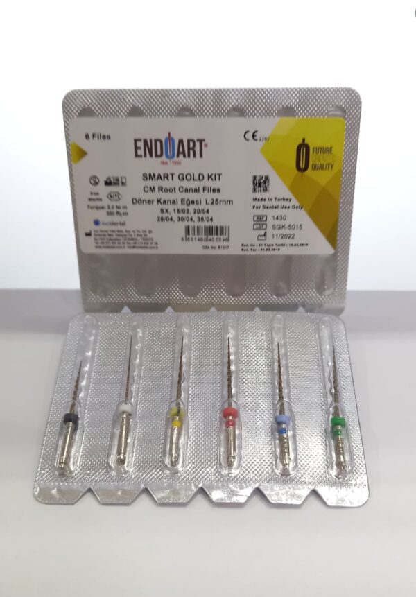 Endoart Smart Kit Rotary Files, 6pcs
