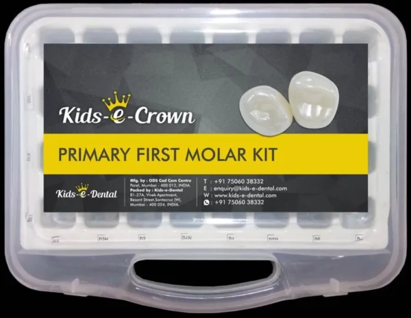Kids-e-Crown Primary Zirconia First Molar Kits