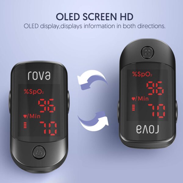 Rova Pulsoximeter Portable Finger Oxygen Meter
